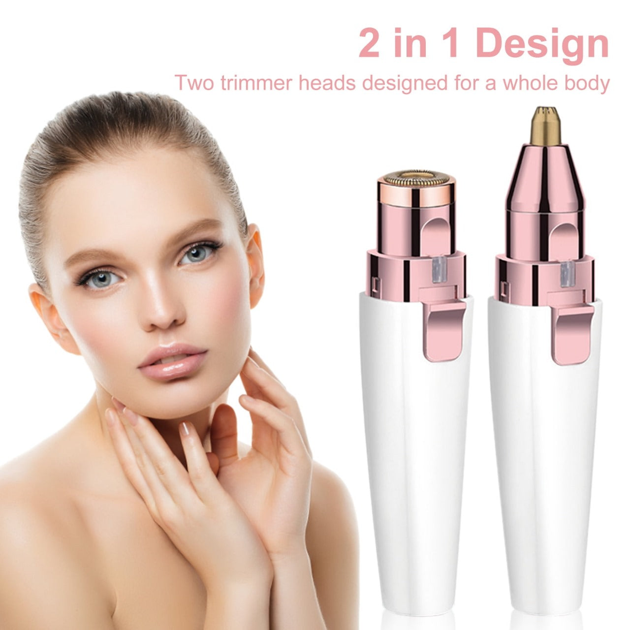2 in 1 Eyebrow Trimmer
