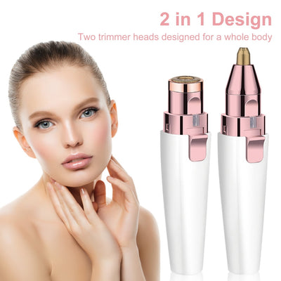 2 in 1 Eyebrow Trimmer